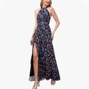 NWT Uryiao Halter Maxi dress Size XS - S Small